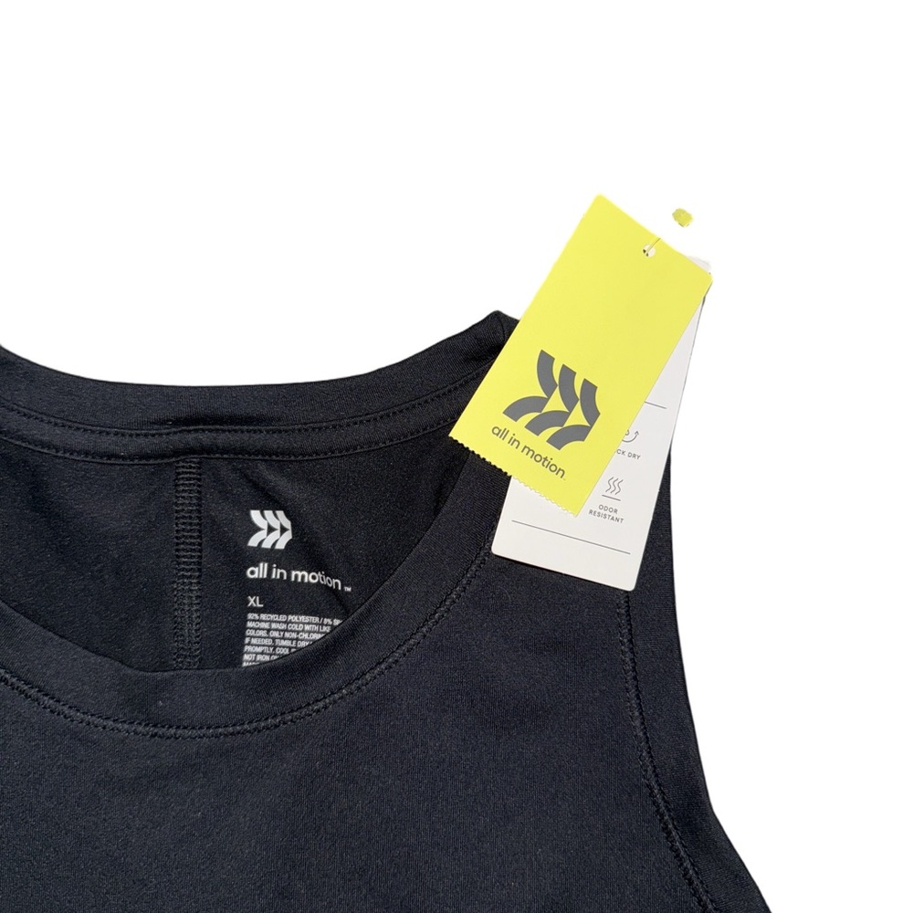 All in Motion Black Tank Top - Picture 3 of 3